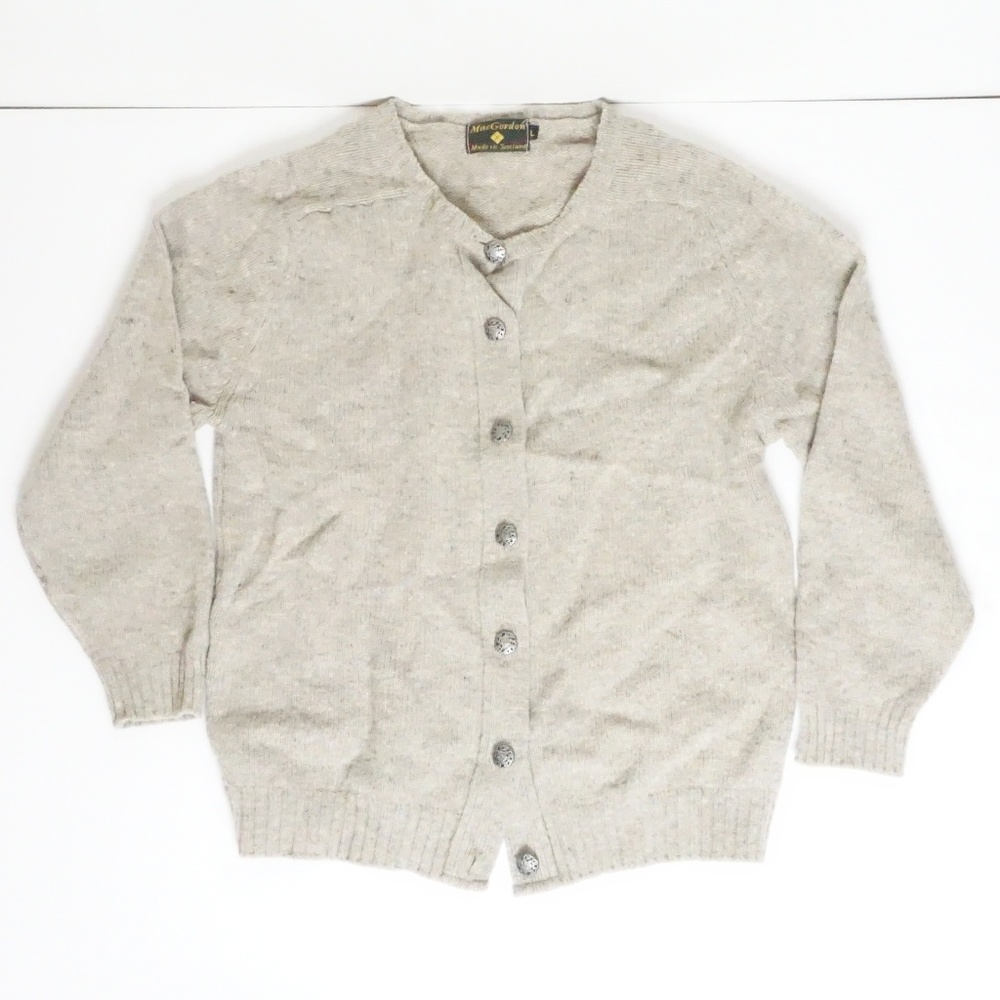 Vintage Mac Gordon Knitted button down sweater L